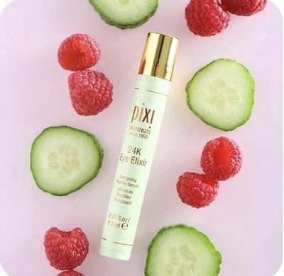 Pixi Beauty 24K Eye Elixir Gold Collagen Energizing Peptide Serum Brightening Ey - Thumbnail 3