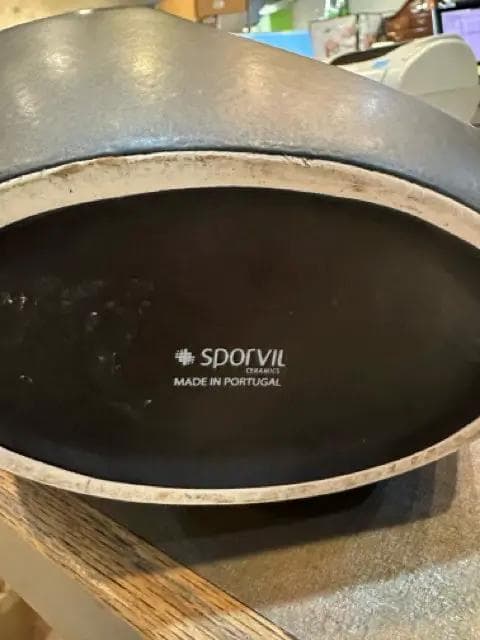 Black Sporvil Ceramic Vase - Thumbnail 2