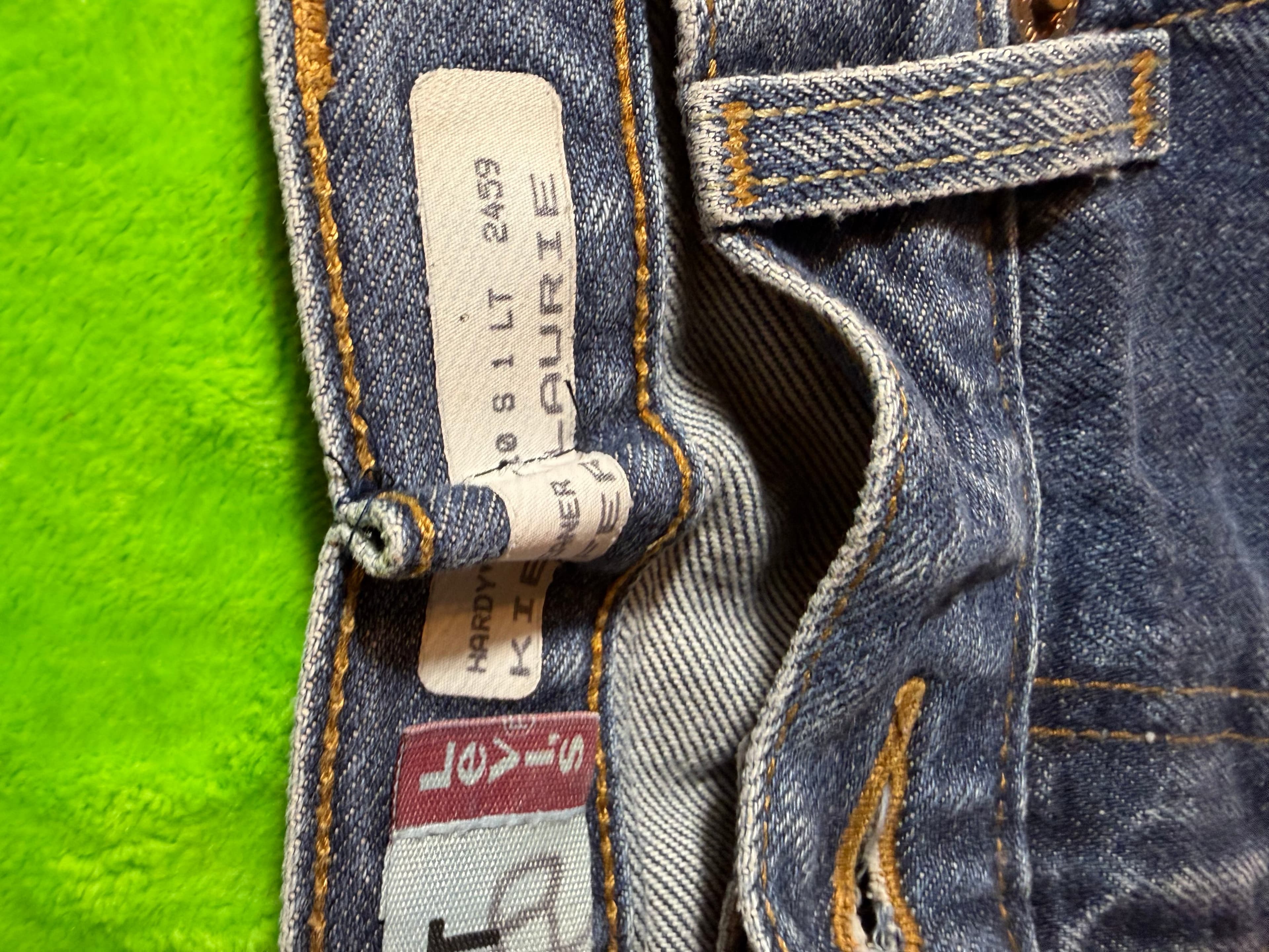 Levi's 550 Regular Fit Denim Shorts Size 40 Blue - Thumbnail 9