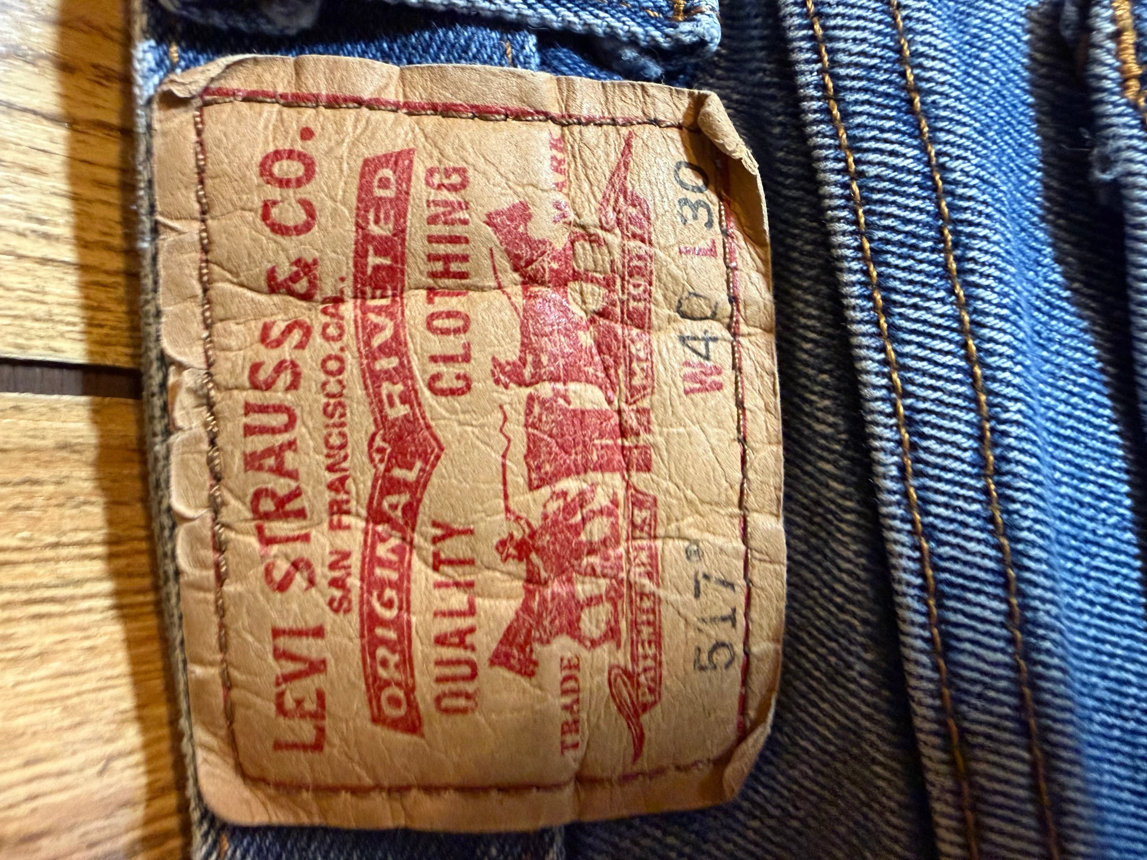 Levi's 517 Light Wash Men's Jeans 36x32 Classic Fit Denim - Thumbnail 5