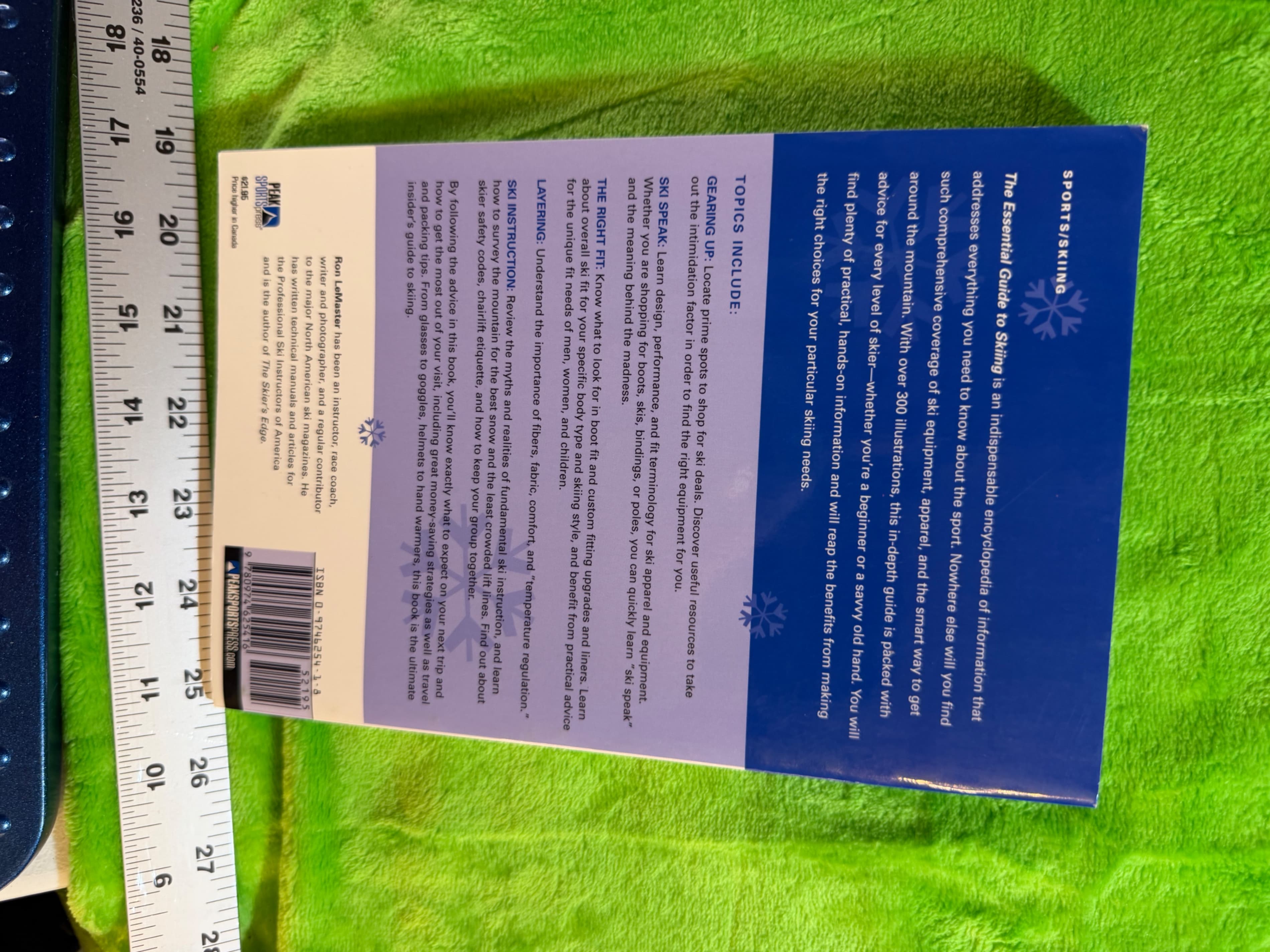 The Essential Guide to Skiing by Ron LeMaster Paperback Book - Thumbnail 2