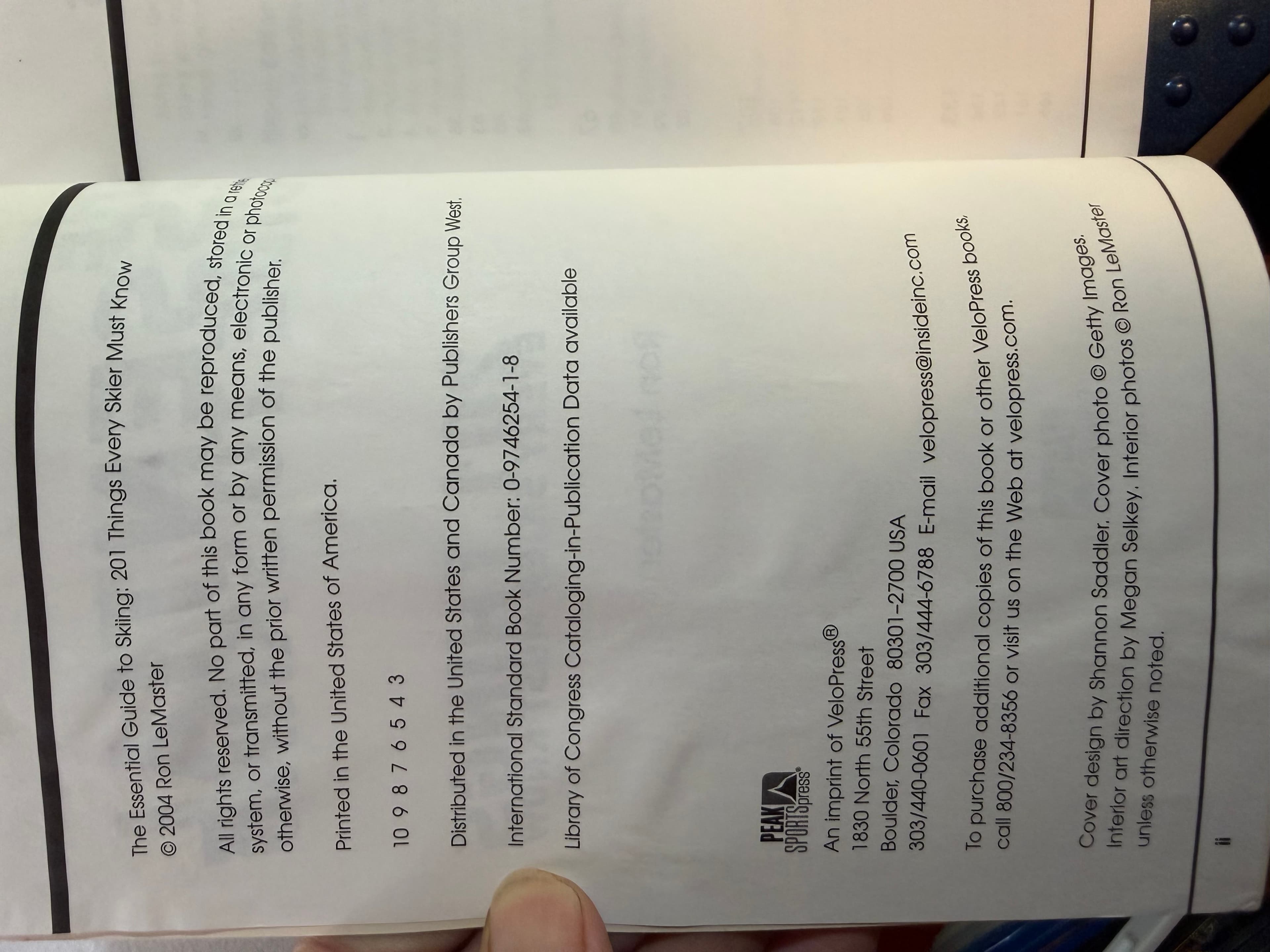 The Essential Guide to Skiing by Ron LeMaster Paperback Book - Thumbnail 4