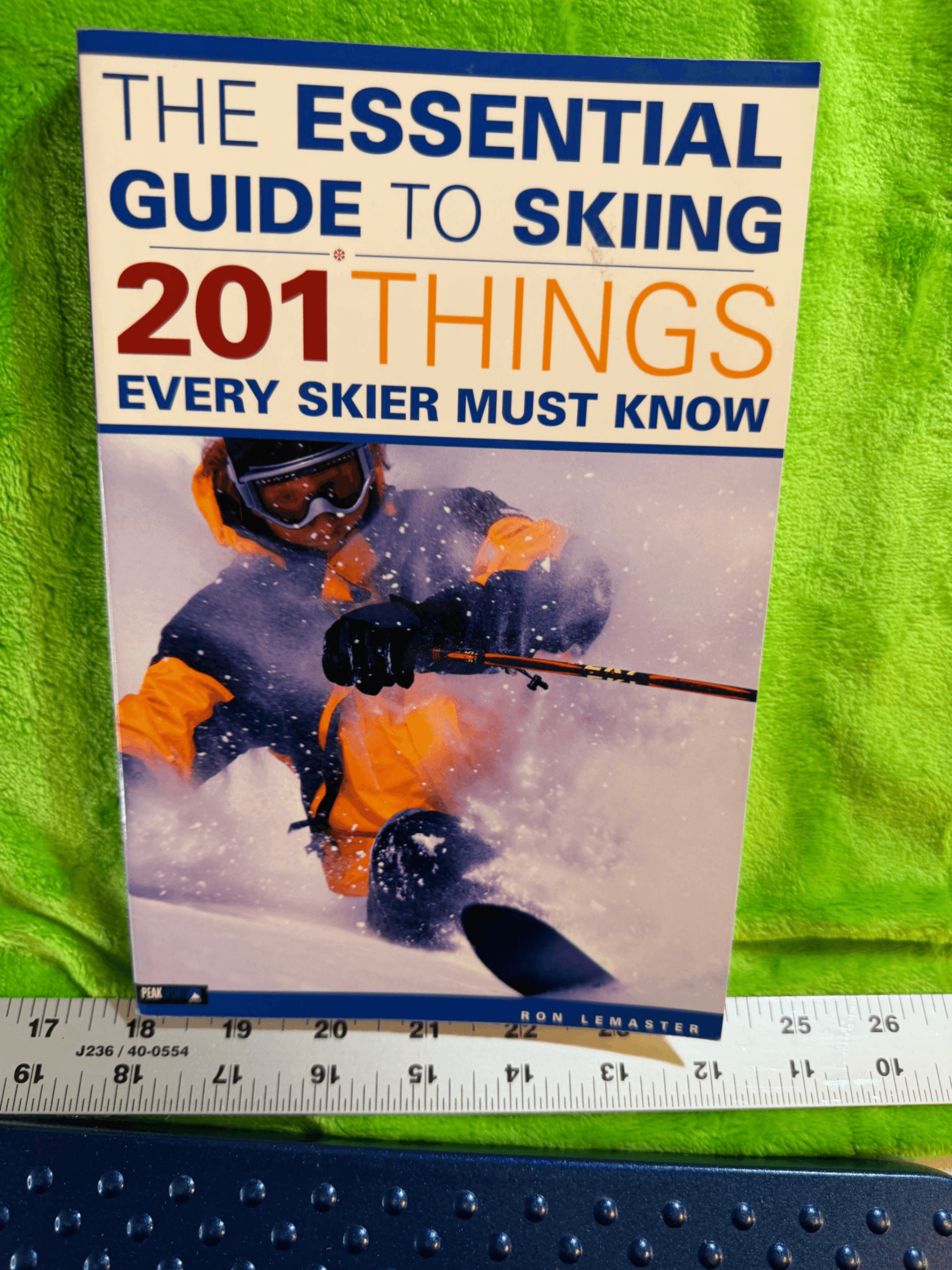 The Essential Guide to Skiing by Ron LeMaster Paperback Book - Image 1