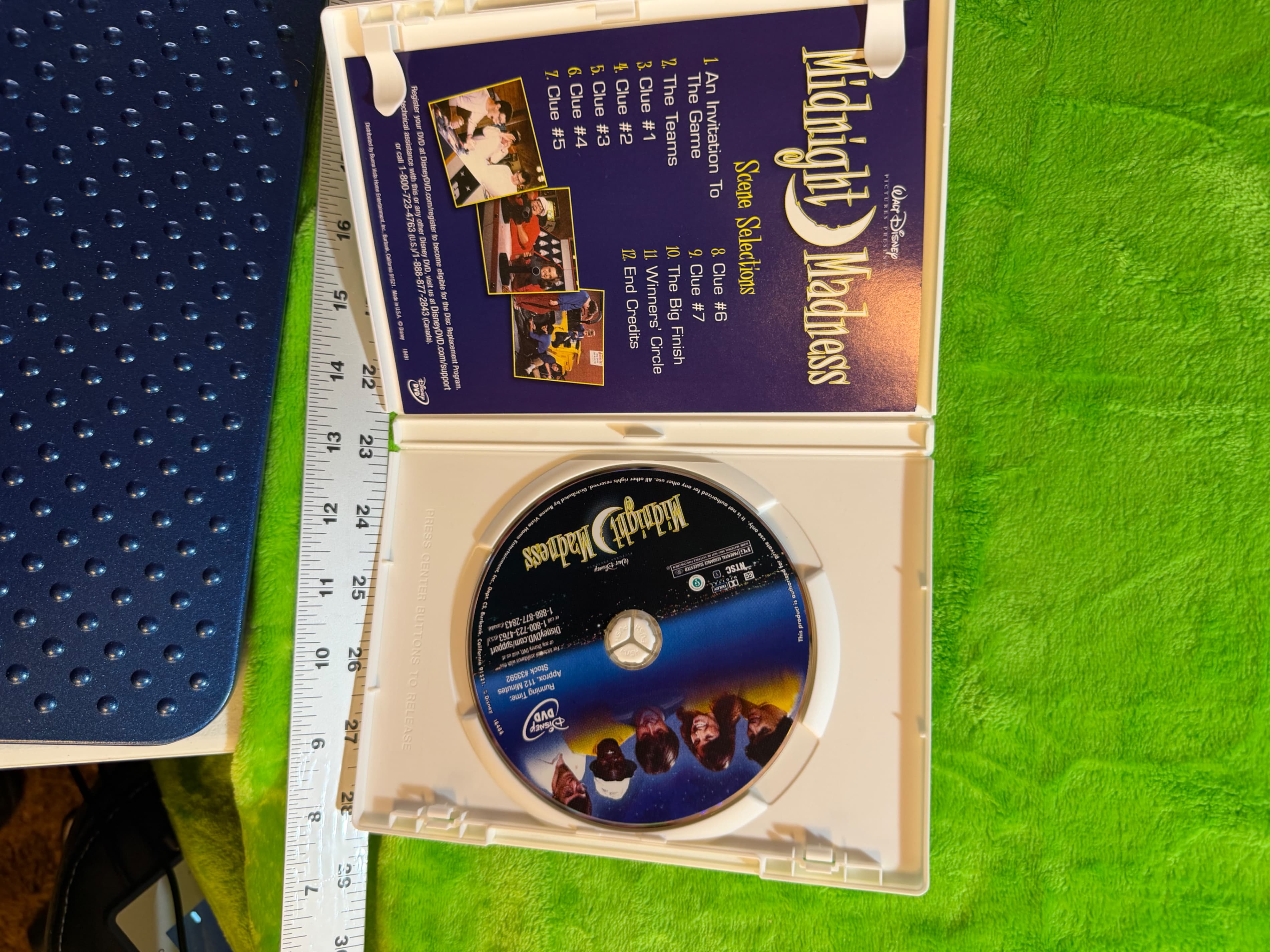 Walt Disney Midnight Madness DVD 1980 Comedy Adventure - Thumbnail 3