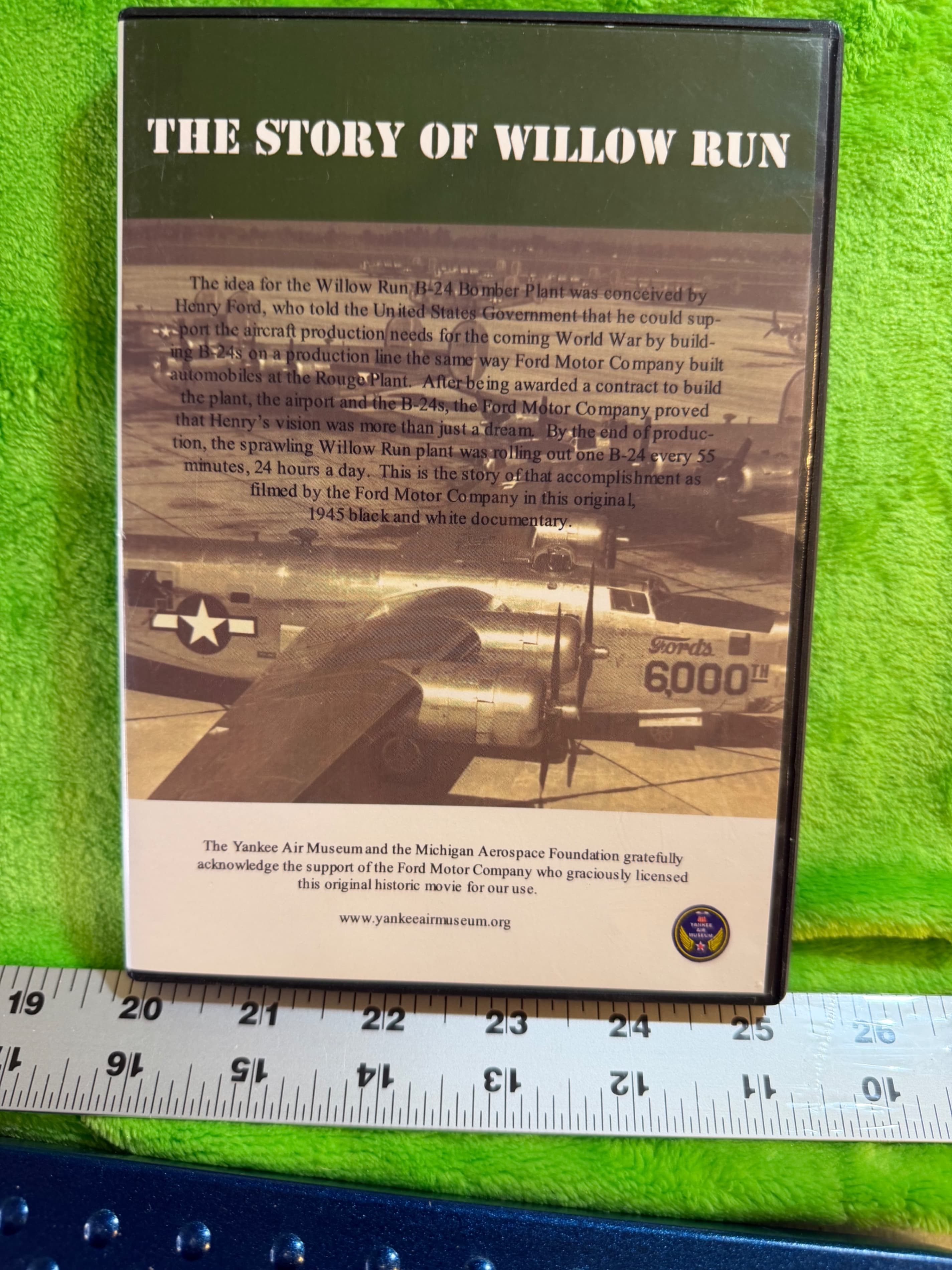 The Story of Willow Run DVD by Yankee Air Museum - Image 1