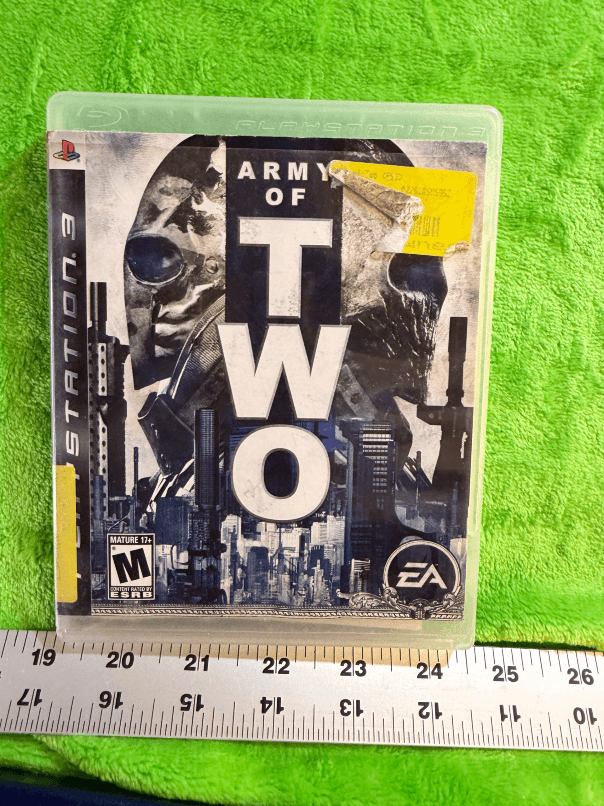 EA Army of Two PlayStation 3 Video Game Mature Rating - Image 1