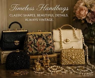 Vintage Handbag & Jewelry Mystery Box – Curated Collection Gift, Designer Style Surprise - Thumbnail 12