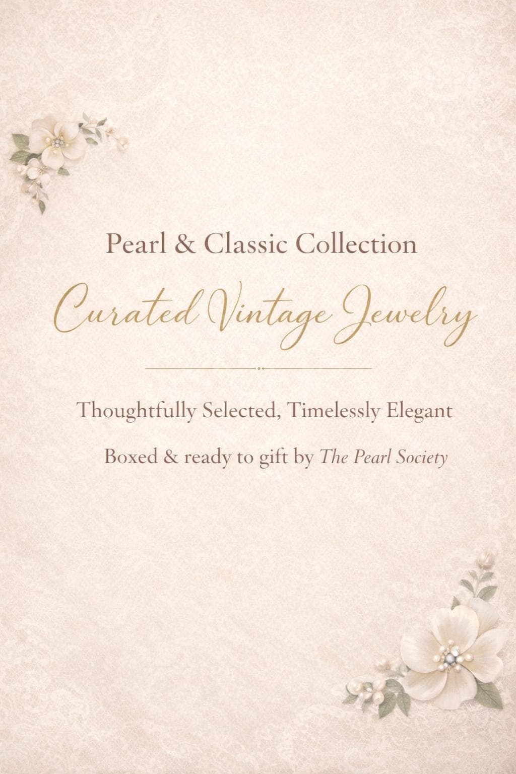 Curated Vintage Pearl & Classic Jewelry Mystery Box, Timeless Bundle - Thumbnail 2