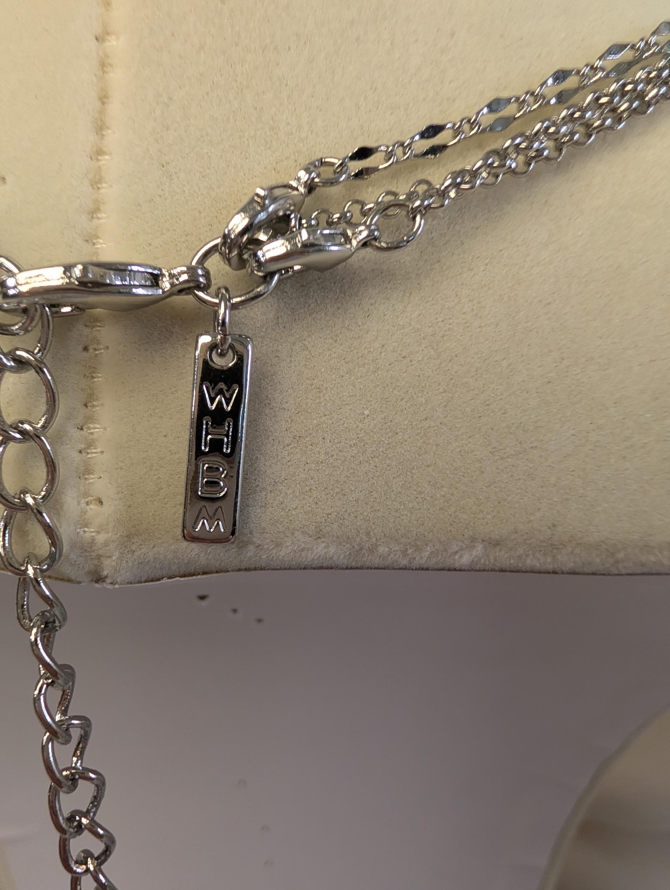 Vintage Black Silver Jewelry Collection – Statement Necklaces, Rhinestone Earrings, Pearl Chain - Thumbnail 9