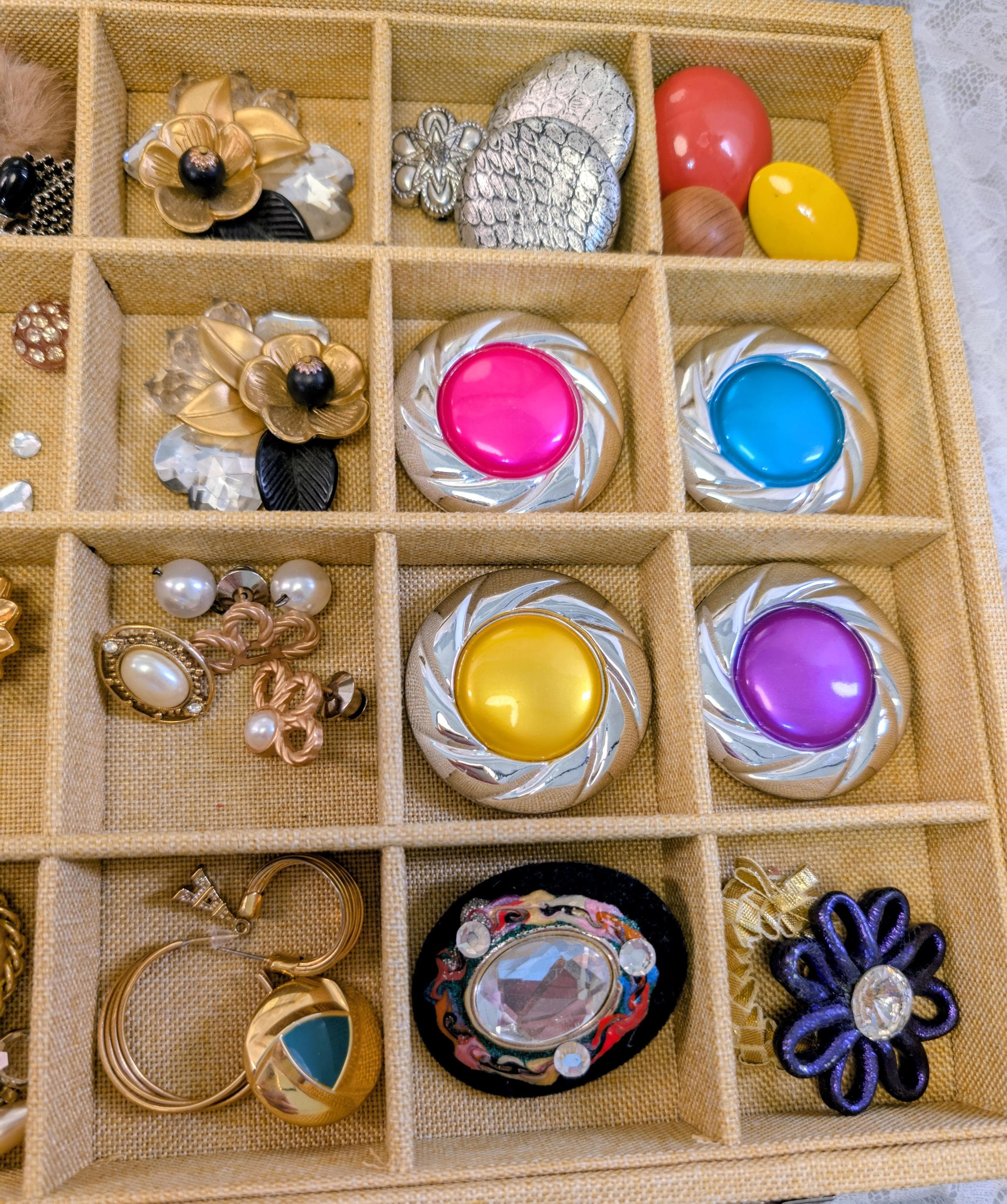 Vintage Jewelry Lot – Crafter’s Delight – 60+ Unique Pieces - Thumbnail 3