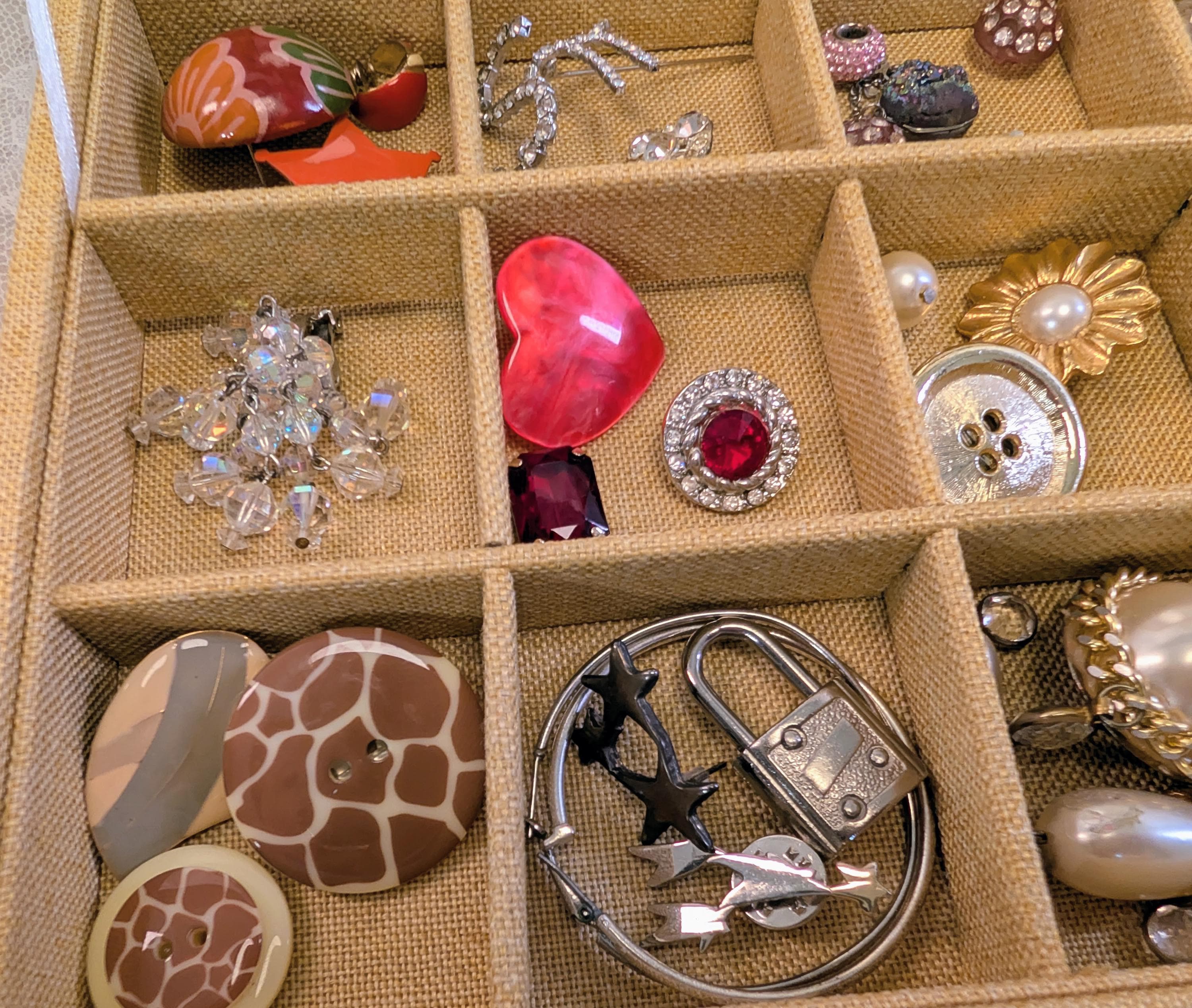 Vintage Jewelry Lot – Crafter’s Delight – 60+ Unique Pieces - Thumbnail 5