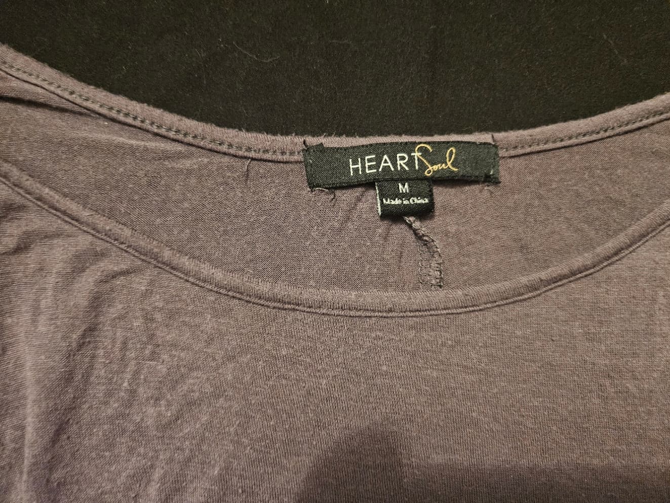 Heart Soul Women's Top with Lattice Sleeve Detail - Thumbnail 2