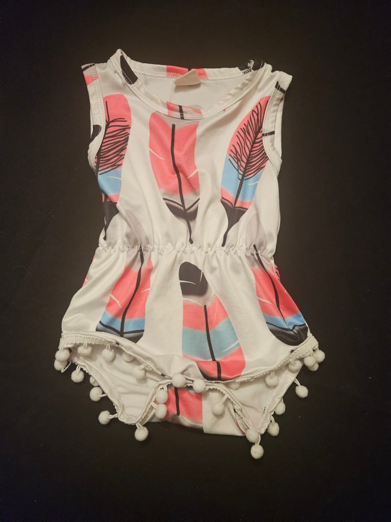 Baby Girl Clothing Bundle with Rompers and Swaddles - Thumbnail 12