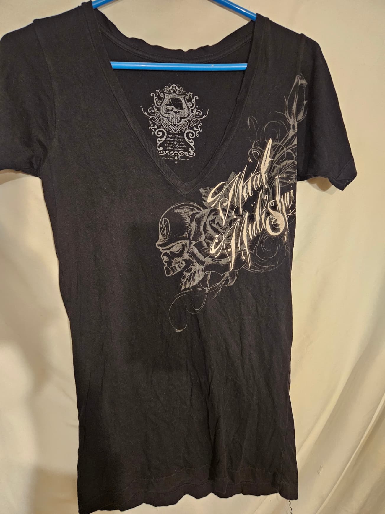 Metal Mulisha Women's V-Neck Graphic T-Shirt - Image 1