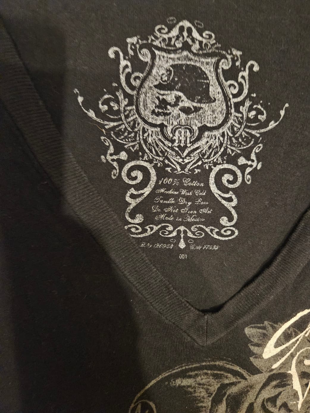 Metal Mulisha Women's V-Neck Graphic T-Shirt - Thumbnail 2