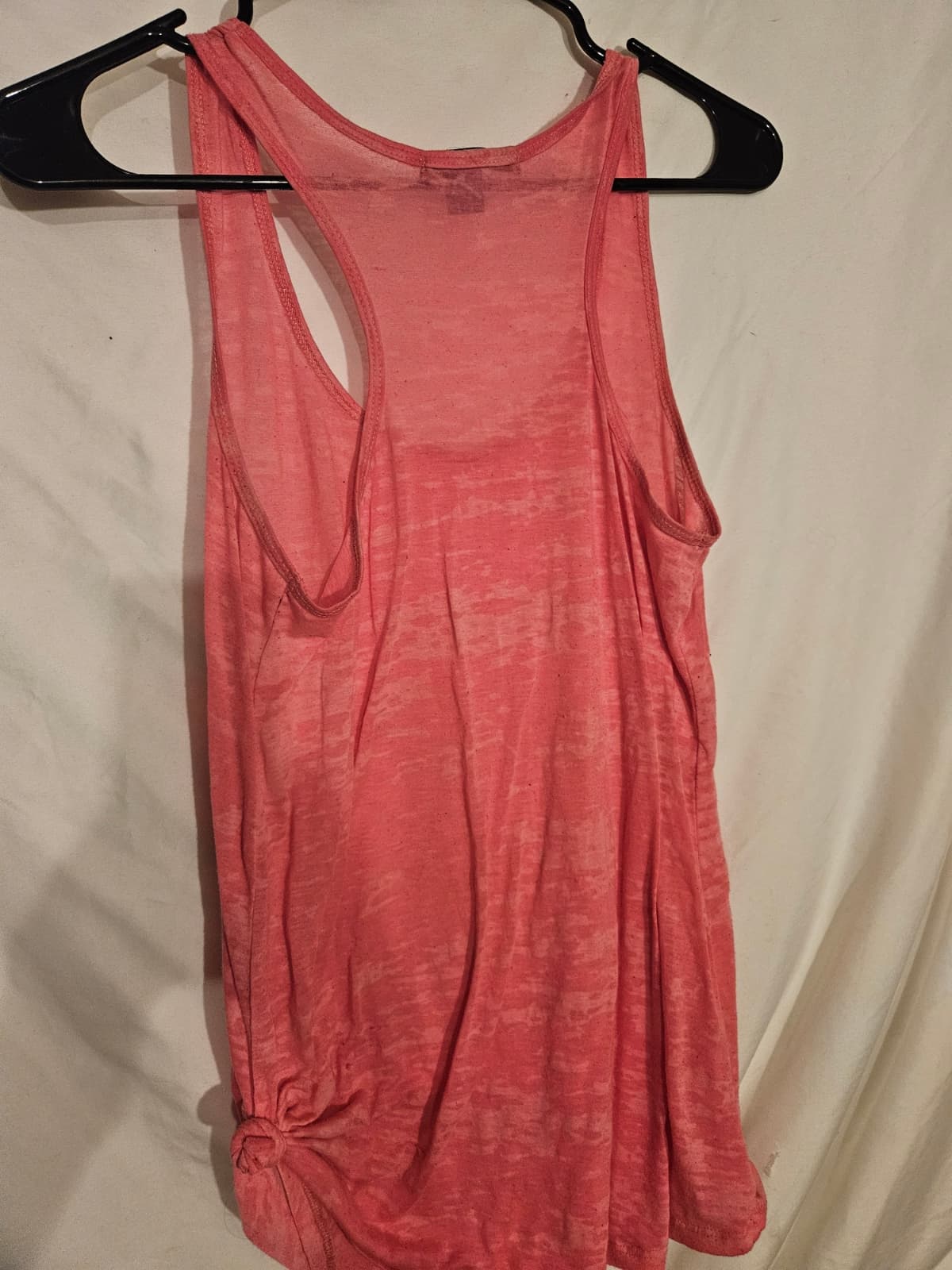 Bozzolo Pink Racerback Tank Top Size M - Thumbnail 2