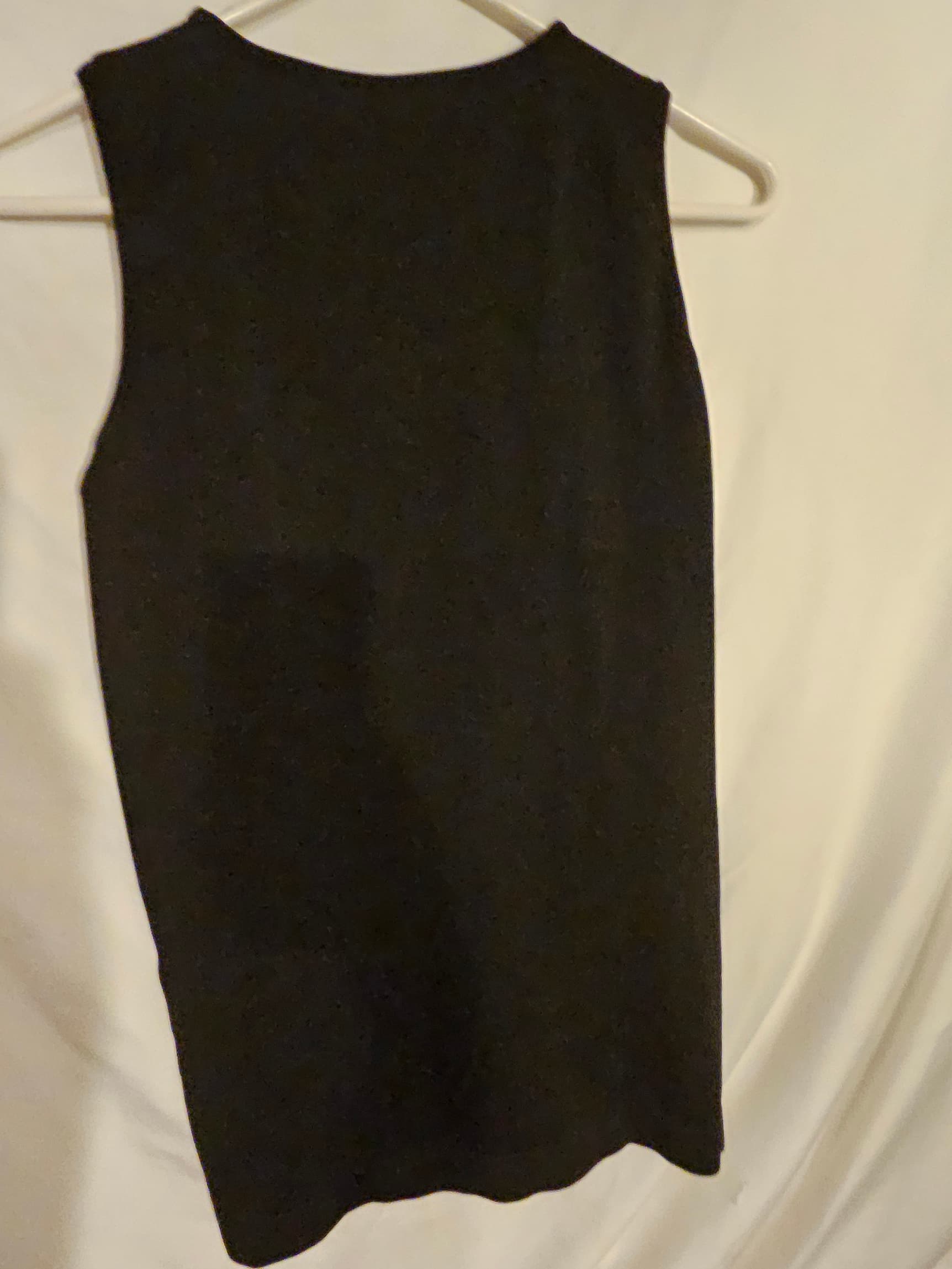 Cache Black Tank Top with Rhinestone Design - Thumbnail 3
