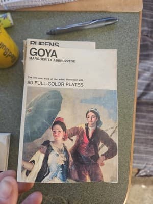 Vintage Grosset Art Library Books Lot Bosch Goya Rubens Da Vinci Botticelli Art - Thumbnail 10