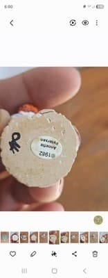 M-070 Wee Forest Folk “Me & Raggedy Ann” 1982 Retired Annette Petersen AP Signed - Thumbnail 5