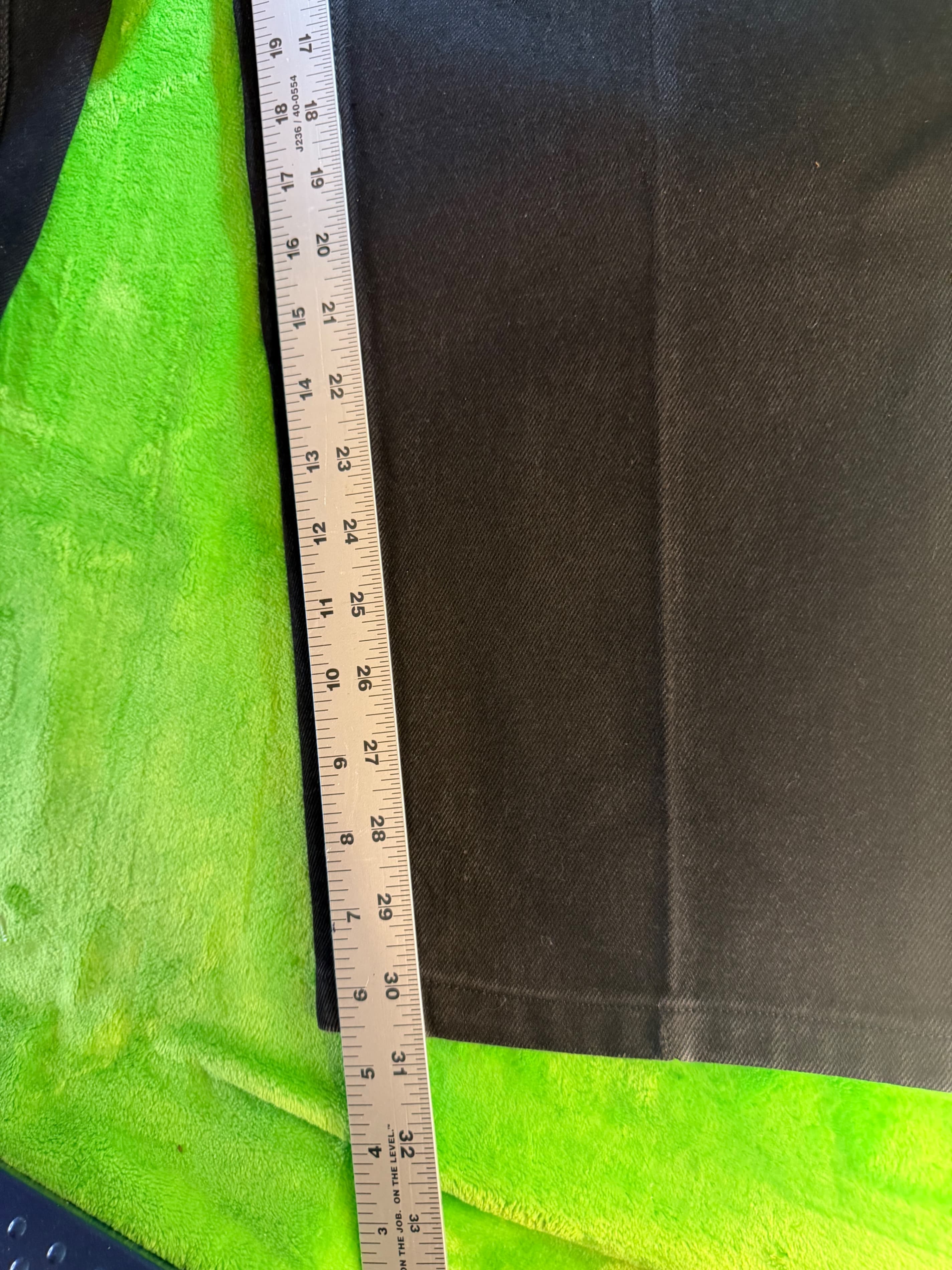 Vintage 1984 Levi's 550 Relaxed Fit Black Jeans Mens 36x32 Made in Mexico NWOT - Thumbnail 11