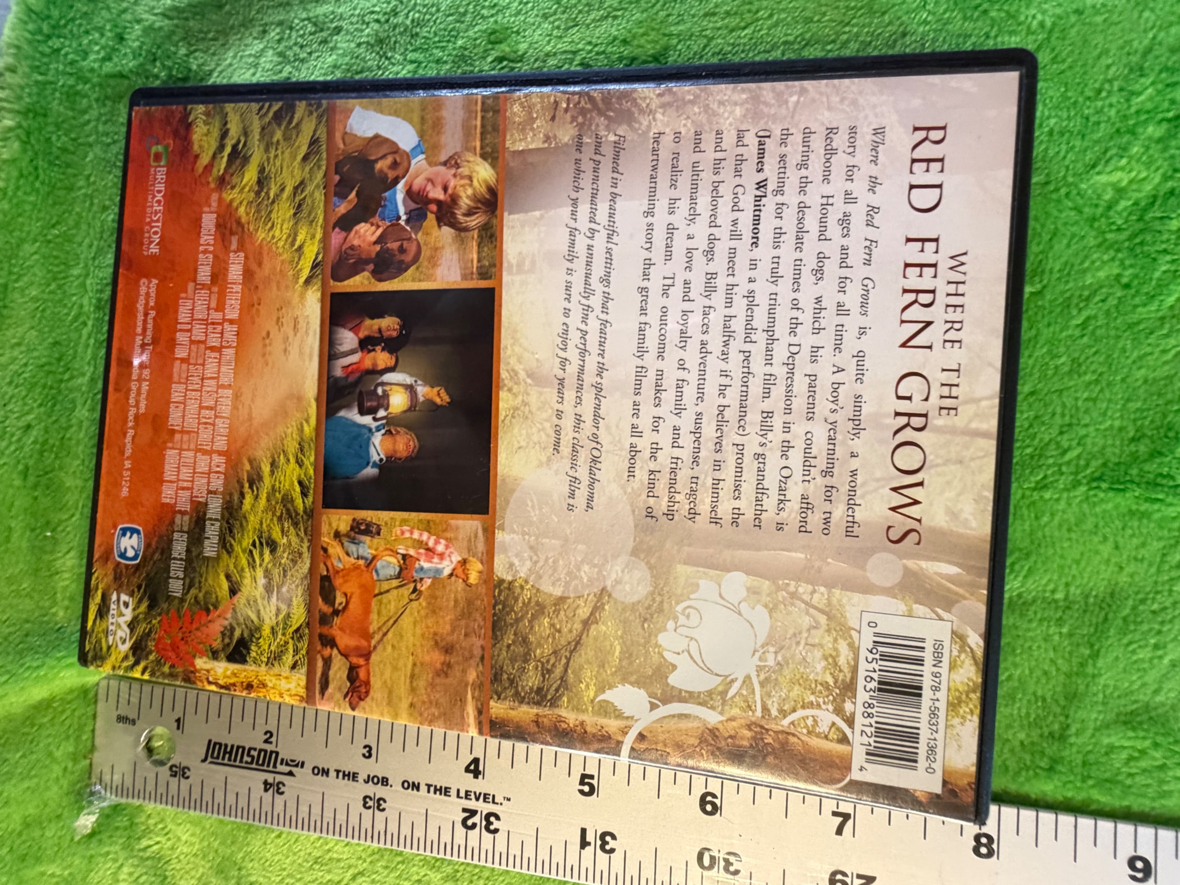 Bridgestone Collection Where the Red Fern Grows DVD - Thumbnail 2