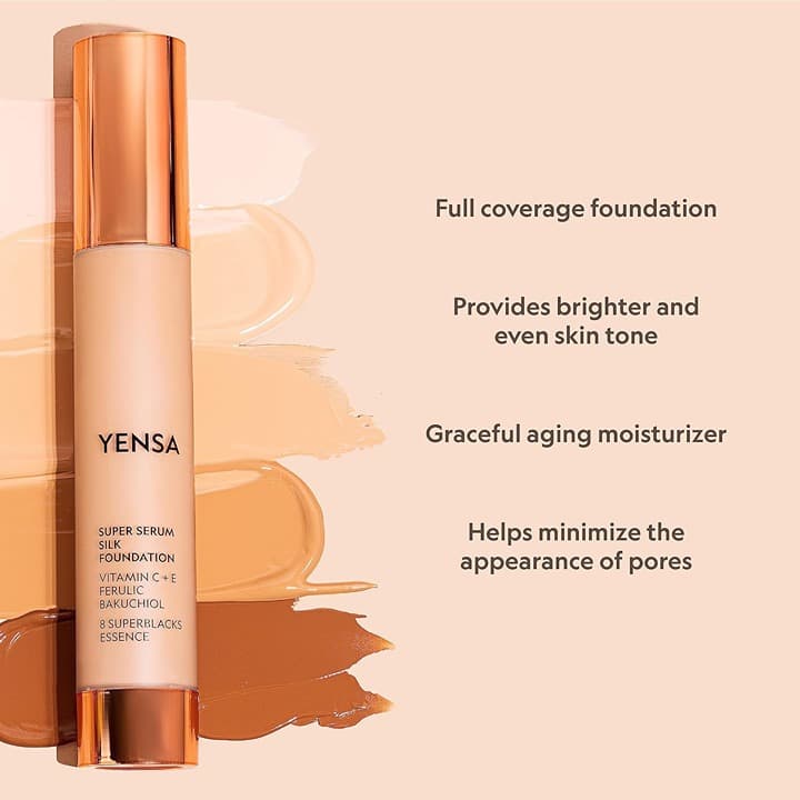YENSA Super Serum Silk Foundation | All Shades Available - Thumbnail 5