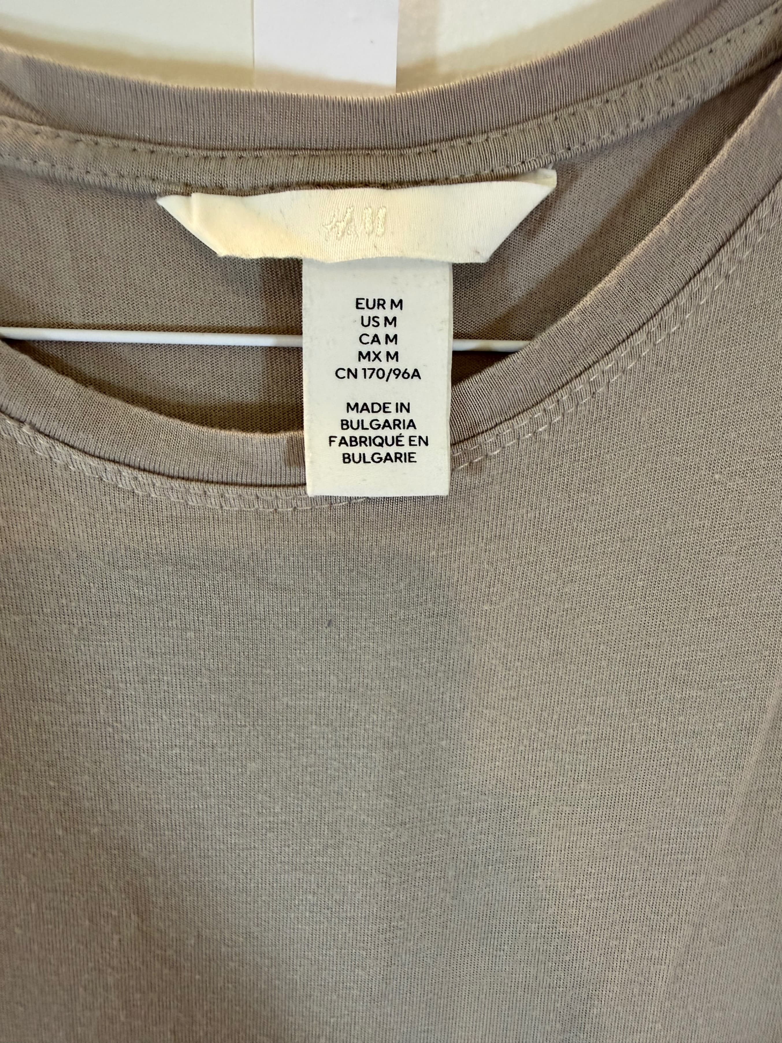 H&M Sleeveless Maxi Dress Beige Size M - Thumbnail 2