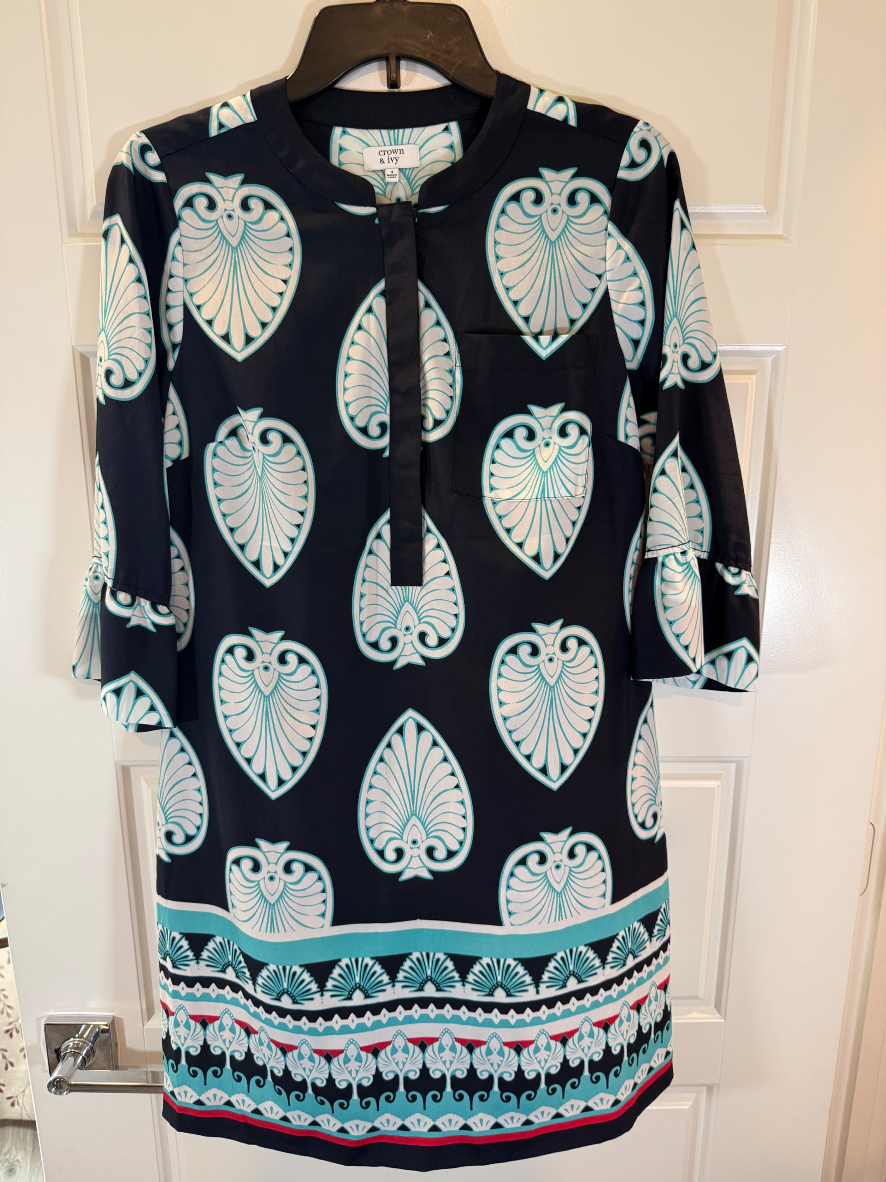 Crown & Ivy Women's Tunic Dress - Thumbnail 3