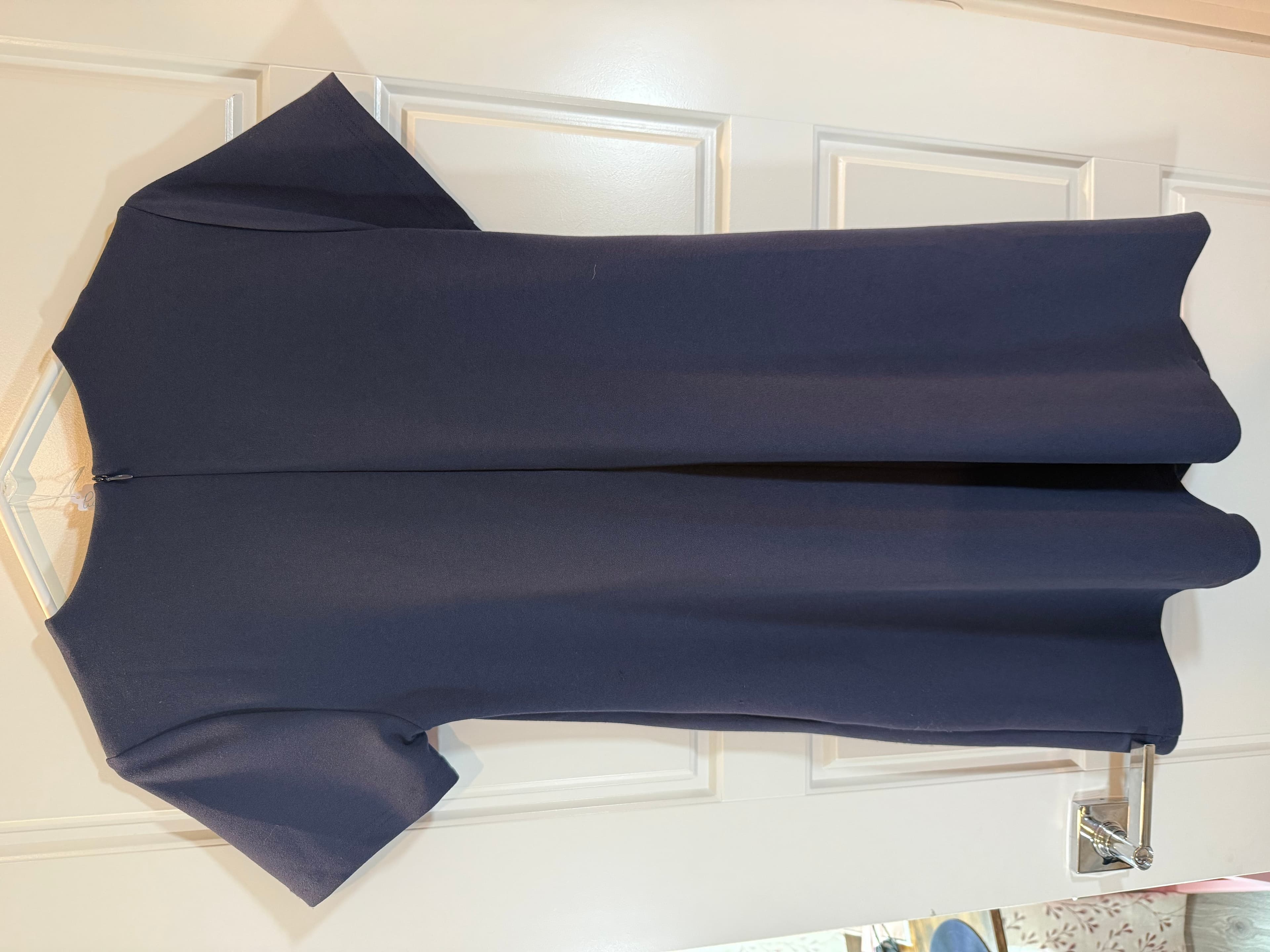Gracia Navy Blue Fit and Flare Dress Size S - Image 1