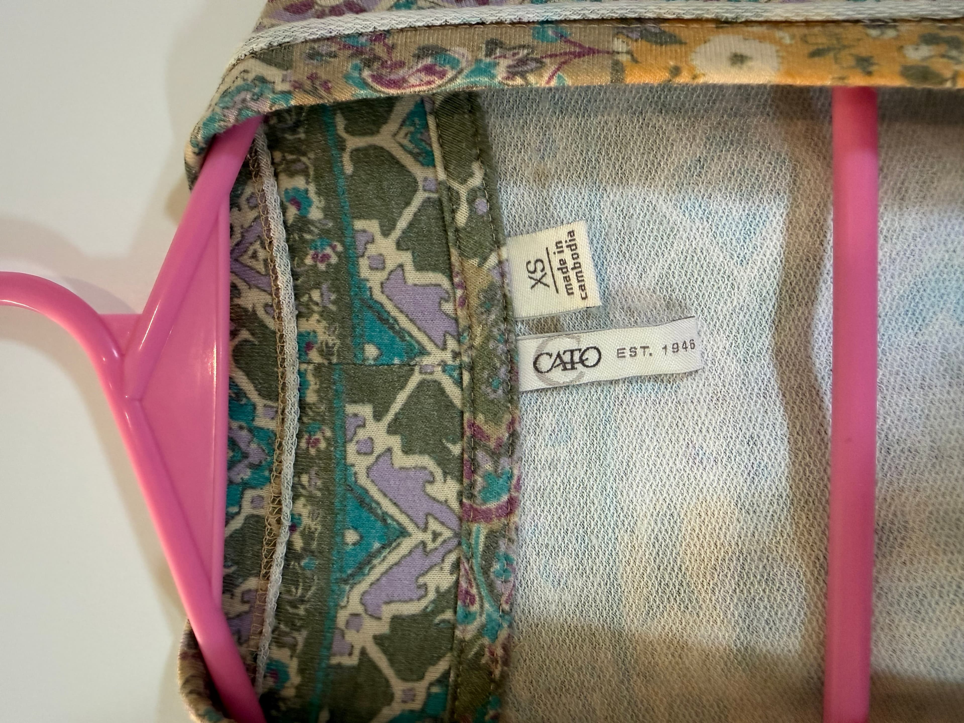 Cato Women's Boho Print Cardigan XS - Image 1