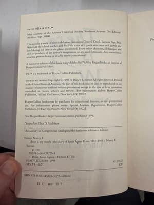 Nancy Turner These Is My Words Trade Paperback P.S. Ed 2008 HarperCollins Illus - Thumbnail 2