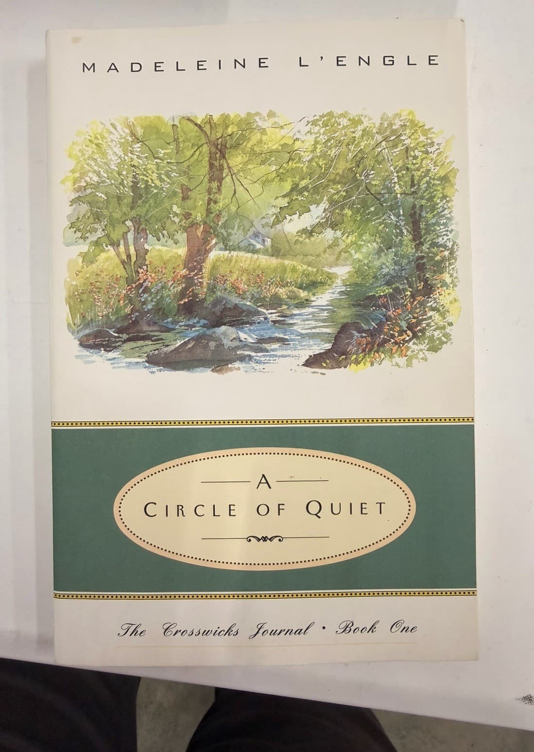 Madeleine L'Engle A Circle of Quiet Hardcover 1972 Farrar Straus Crosswicks