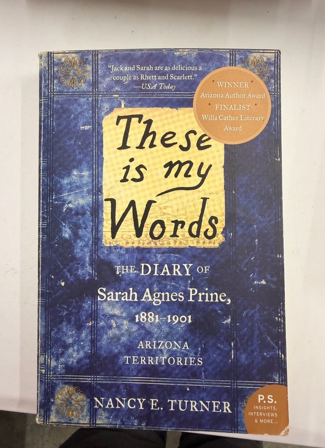 Nancy Turner These Is My Words Trade Paperback P.S. Ed 2008 HarperCollins Illus