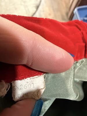 Vintage Velvet Christmas Cape / Tree Skirt - Thumbnail 6