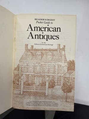 Reader's Digest Pocket Guide to American Antiques Editors Paperback 1974 Illust… - Thumbnail 2