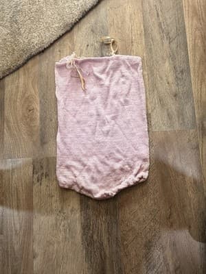 Vintage Pink Knit Swimsuit - Thumbnail 2