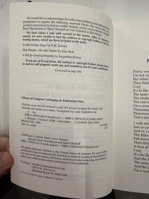 Chicken Soup for the Woman's Soul Canfield Paperback 1996 Health Communications - Thumbnail 2