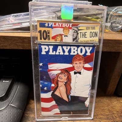 Playboy Mprints The Don Non-Sport Trading Card Lot Card Stock - Thumbnail 2
