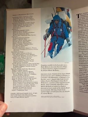 America's Magnificent Mountains Hardcover 1st Ed 1980 DJ Illustrated - Thumbnail 2