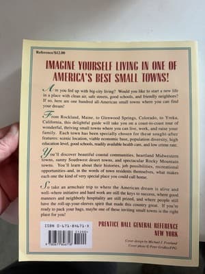 Norman Crampton The 100 Best Small Towns in America PB Prentice Hall 1993 - Thumbnail 3