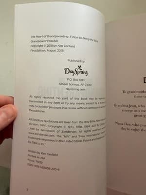 Ken R. Canfield Heart of Grandparenting PB DaySpring 2018 Christian Life - Thumbnail 2