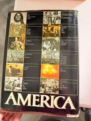 Alistair Cooke America Hardcover 1st Ed 1973 Alfred A Knopf w/ Dust Jacket Illus - Thumbnail 3