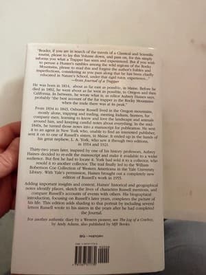 Osborne Russell Journal of a Trapper Hardcover MJF Books History Rocky Mountains - Thumbnail 3