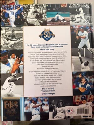 Kansas City Royals Kansas City Royals: A Golden History Hardcover 2018 Brett - Thumbnail 3