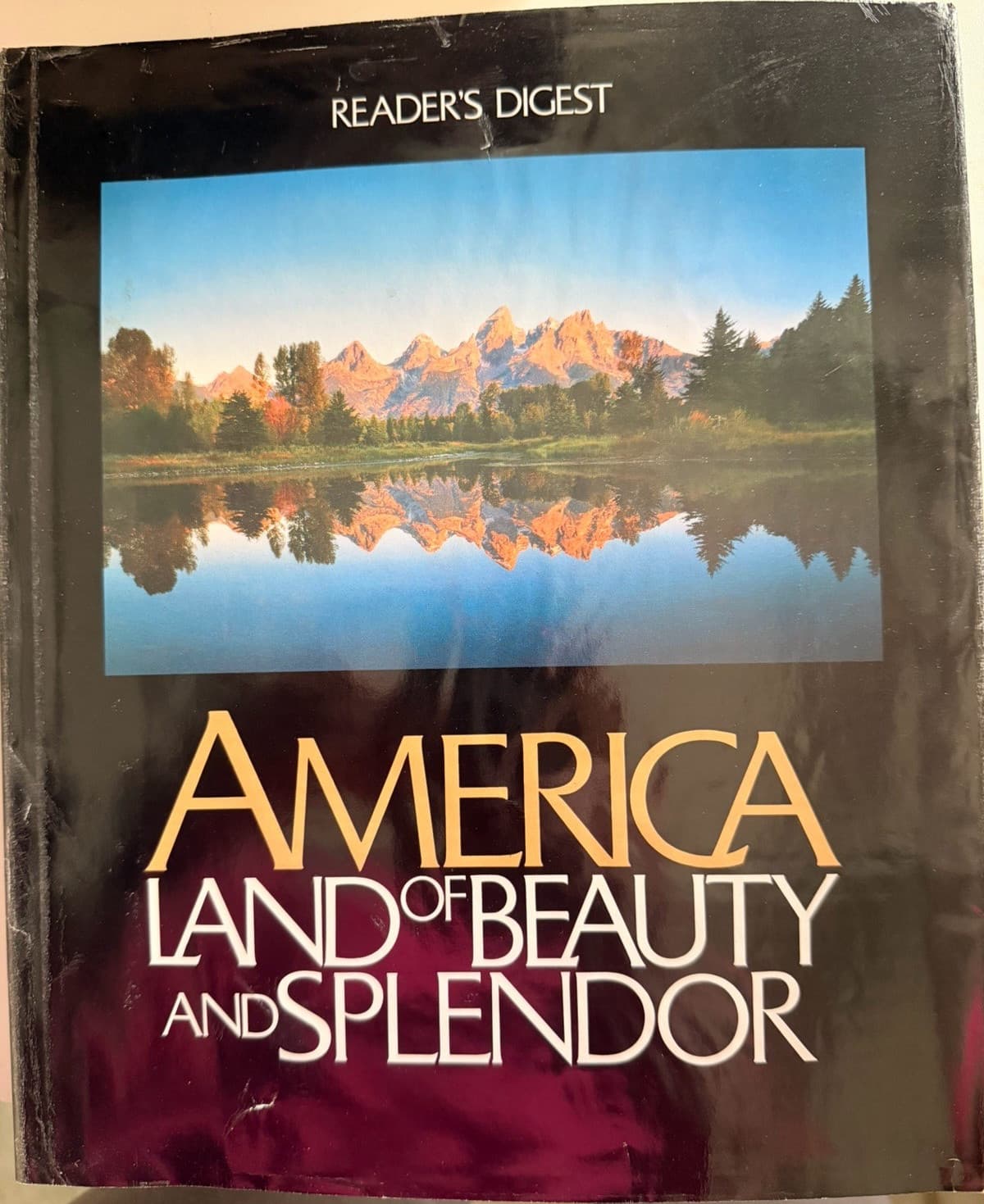 Reader's Digest America Land of Beauty & Splendor Hardcover 1992 DJ Illus