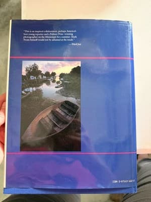 Wil Haygood Stan Grossfeld Two on the River Hardcover 1st Ed Boston Globe 1986 - Thumbnail 3