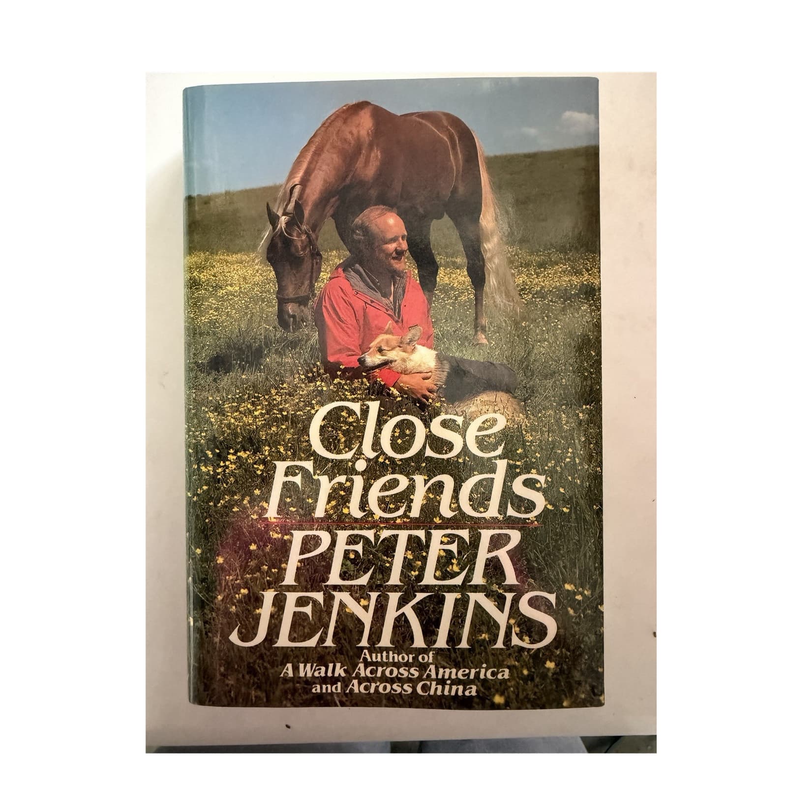 Peter Jenkins Close Friends Hardcover 1st Ed 1989 William Morrow Illus Breeden
