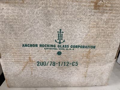 Anchor Hocking Anchor-glass Eight-Piece Glass Cup & Serving Tray Set - Thumbnail 6