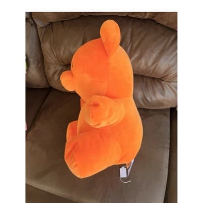 Valentine’s Day Orange Gummy Bear Plush 16” Way To Celebrate - Thumbnail 2