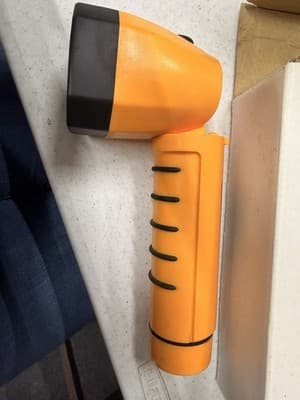 Coleman DEKALB Orange Promotional Vintage Collectible Flashlight with Box - Thumbnail 2